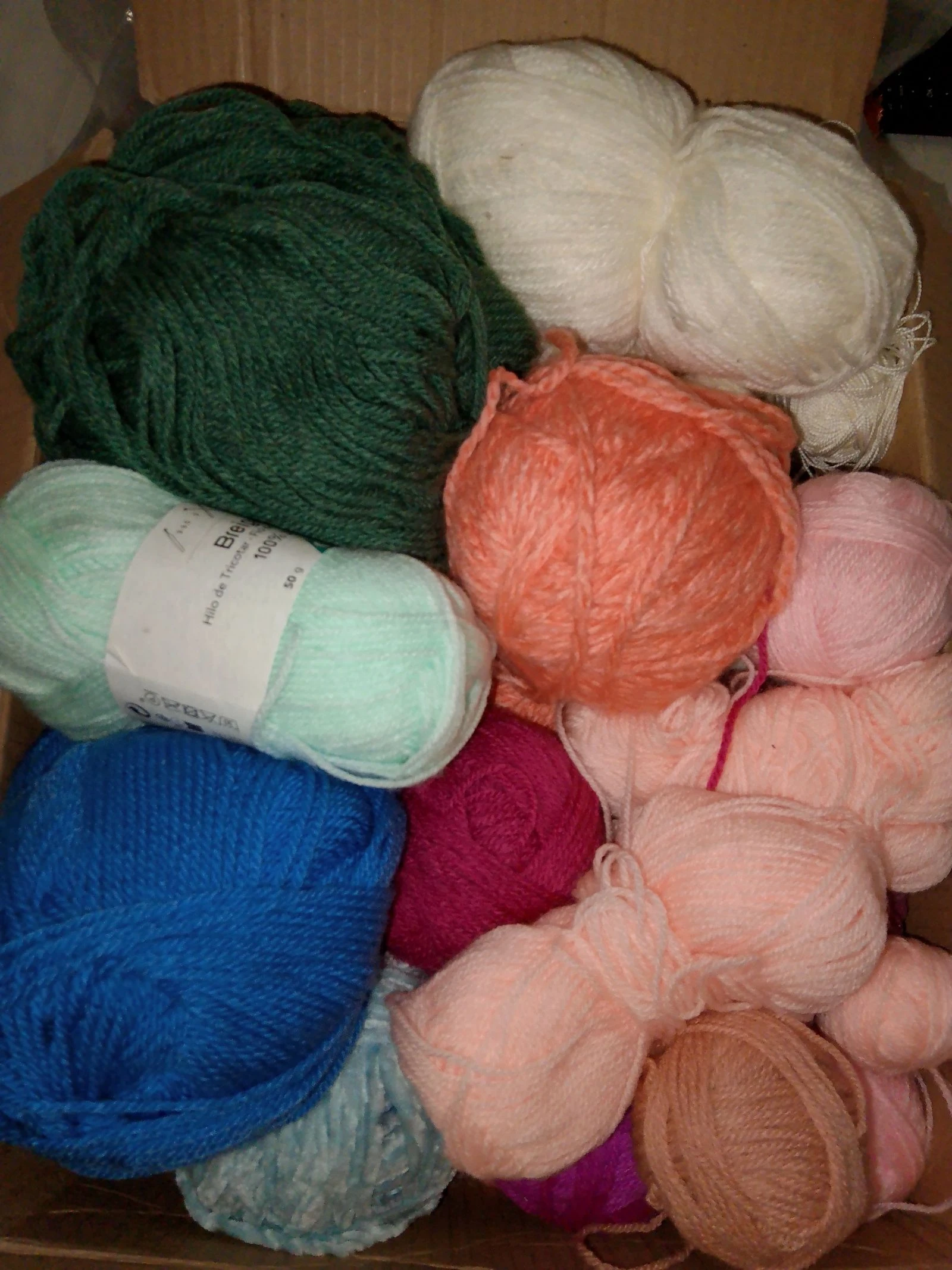 Set van 2 kg wolgarenballen – photo 2